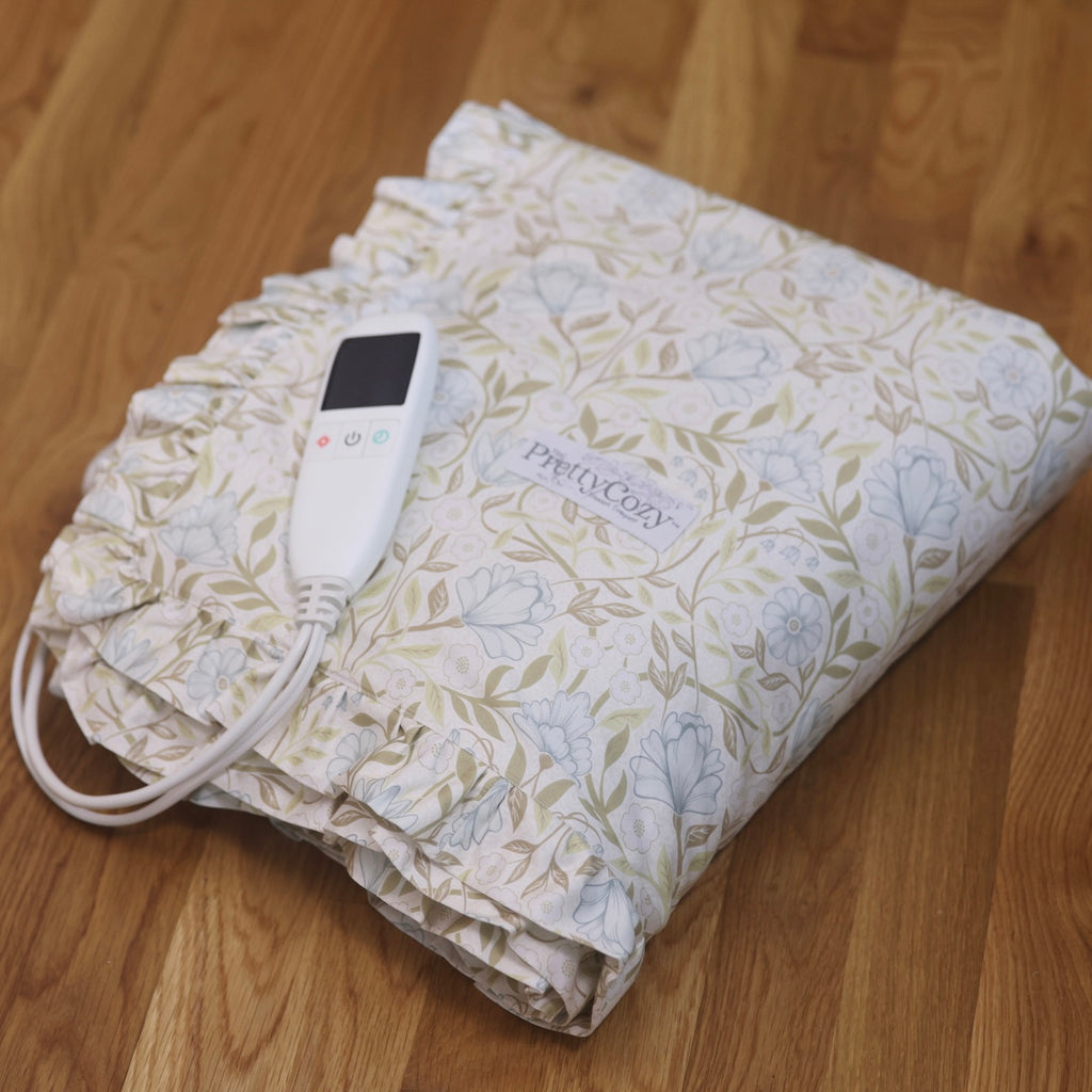 PrettyCozy Heated Blanket w/1 Interchangeable Cover